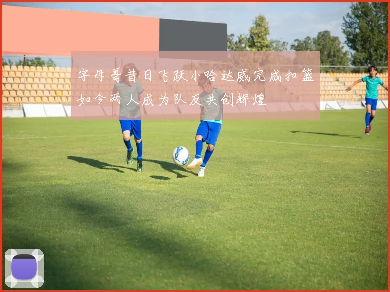 字母哥昔日飞跃小哈达威完成扣篮如今两人成为队友共创辉煌